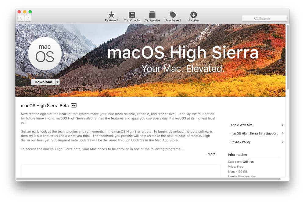 Download Mac Os High Sierra 10.13 2